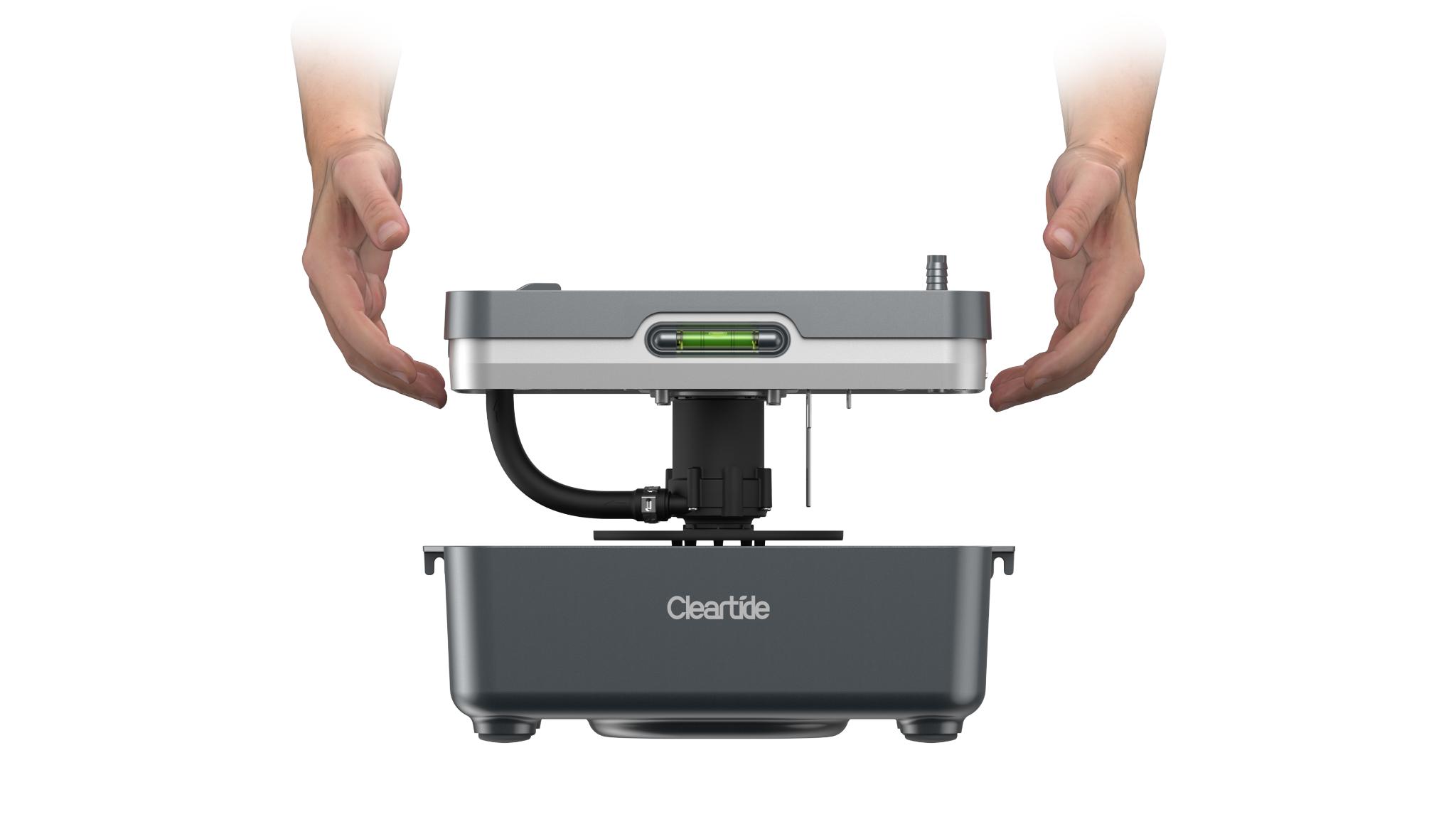 Bomba de condensado transparente