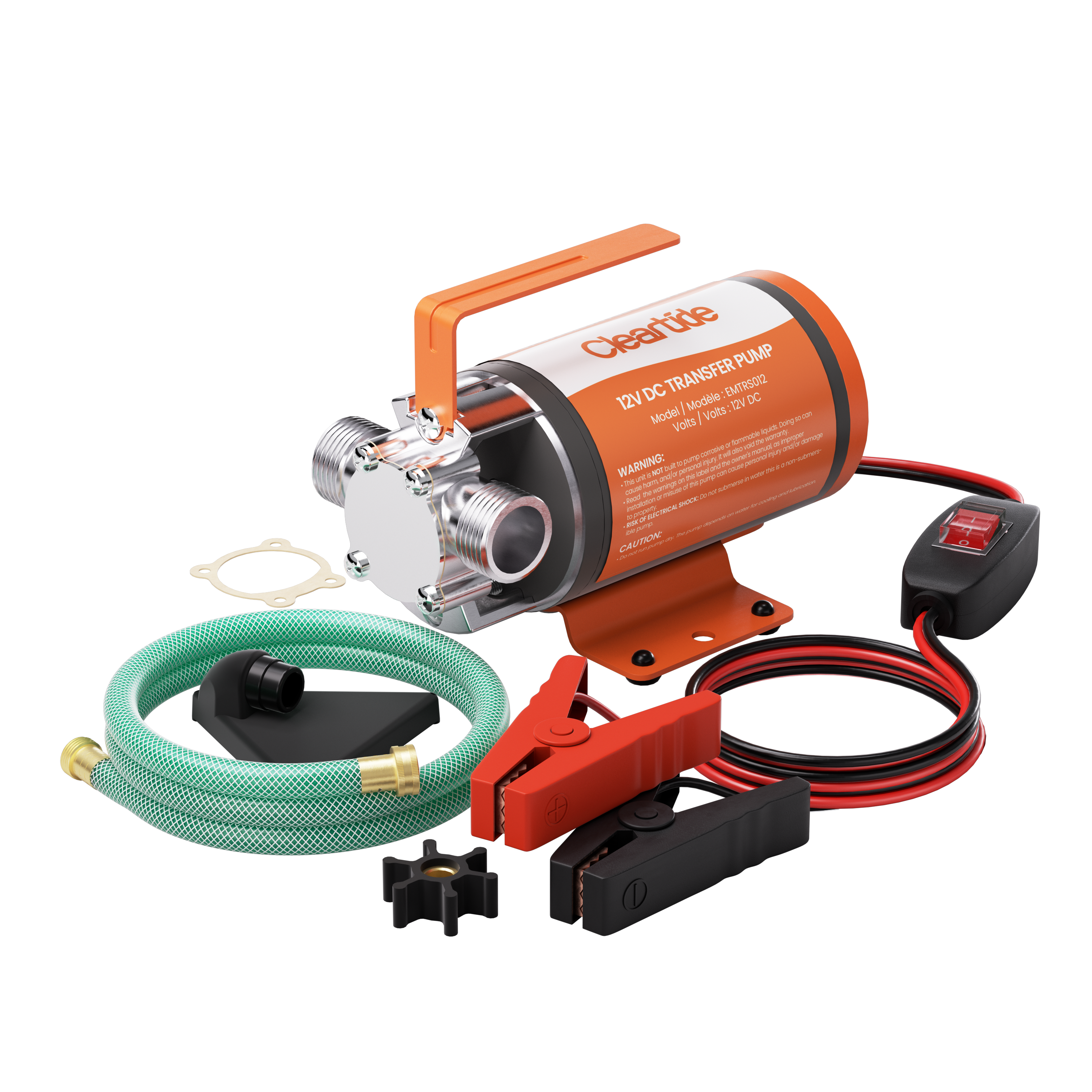 Bomba de transferencia de transferencia ClearTide 12V DC/115V CA