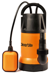 Bomba de agua de plástico sumergible transparente